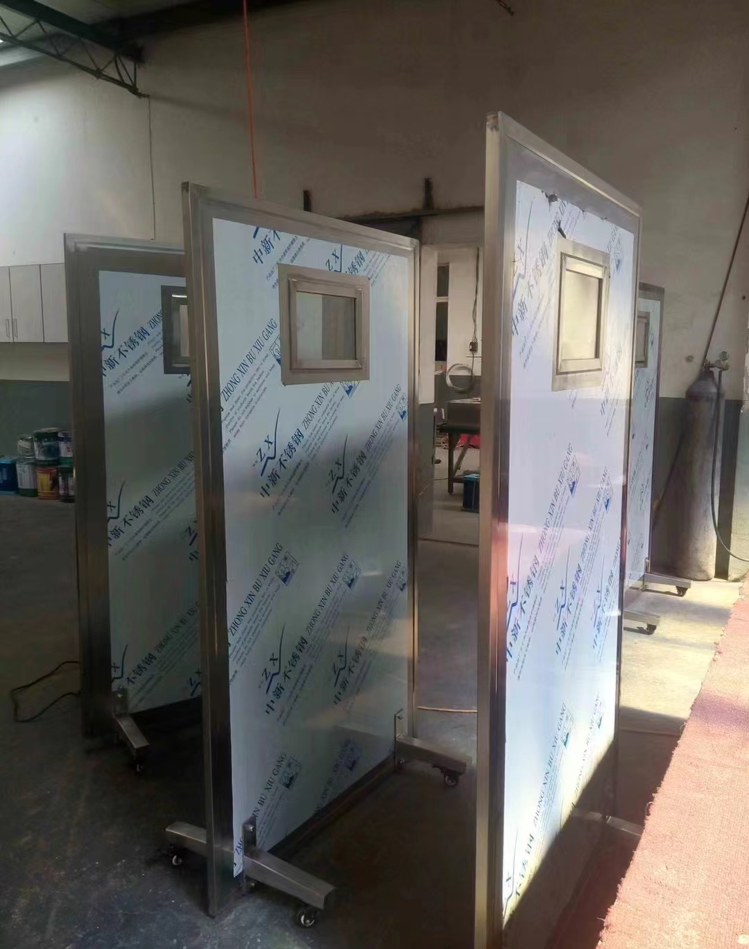 湘西多联移动式铅屏风