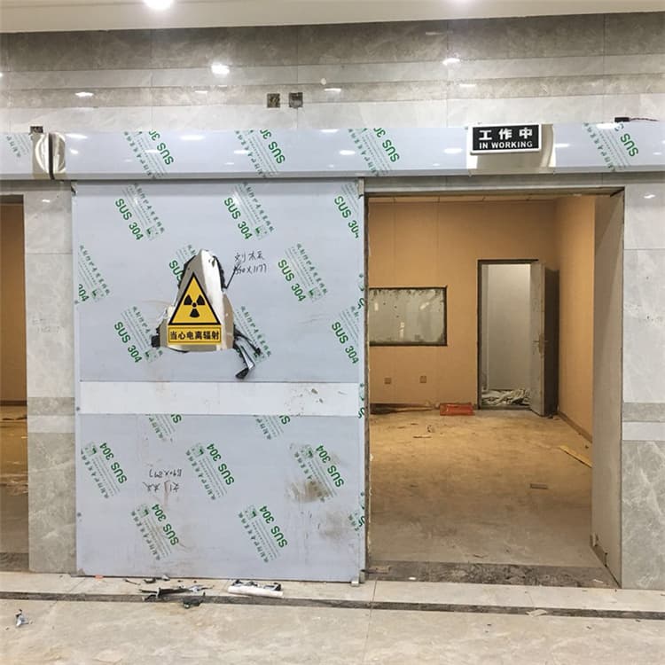 湘西双扇电动防护铅门